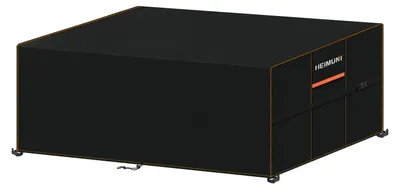 Immagine prodotto di Copertura impermeabile per mobili da giardino, dimensioni 220x80x80 cm, realizzata in tessuto Oxford 420D con sistema di ventilazione