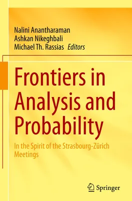 Immagine prodotto di Frontiers in Analysis and Probability