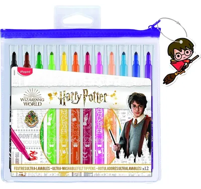 Immagine prodotto di maped 845001 12 maped Harry Potter Filzstifte farbsortiert