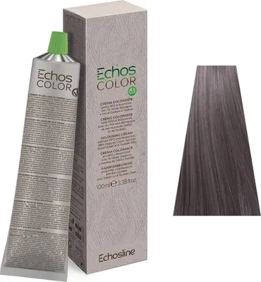 Produktbild von ECHOSLINE | Haarfarbe 5.12 - 100 ml - Kühle Eleganz - Ohne Ammoniak - Perfektes Grau-Cover