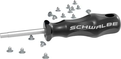 Image de Schwalbe Spikes Kit 50 nastaa ja työkalu