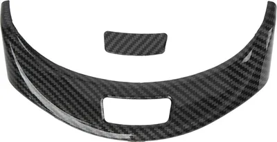 Produktbild von Mittelkonsolen-Armlehnen-Aufbewahrungsbox, Knopfschalterabdeckung, Ersatz für Mercedes-Benz C-Klasse W205 GLC X253 2015-2021, Kohlefaser-Stil