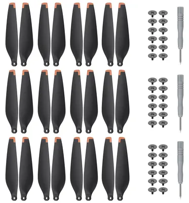 24 Propeller für DJI Mini 3 Pro & Mini 4 Pro, leise, mit Schrauben