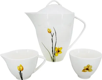 Obrázok produktu pre Čajová súprava Spring (čajník 1600 ml, kanvica na mlieko 150 ml, cukornička 150 ml)