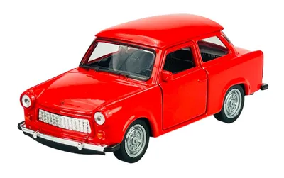 Produktbild von Welly Trabant 601 Rot 1:34-1:39 Die Cast Metall Modell Neu im Kasten 43654