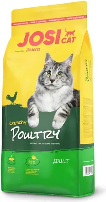 Produktbild von Josera JosiCat Crunchy Poultry Grainfree Premium - Trockenfutter für ausgewachsene Katzen 18 kg