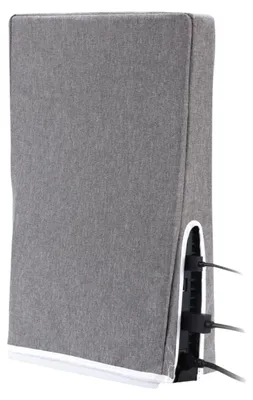 Produktbild von PS5 Slim Staubschutzhülle für die Sony PS5 Spielkonsole, grau