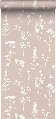 Obrázek produktu pro ESTAhome tapeta polní květiny světle růžová - 139393 - 50 x 900 cm