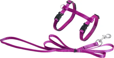 Zdjęcie produktu dla Karlie Art Sportiv Plus szelki dla kota ze smyczą 110cm, kolor: różowy