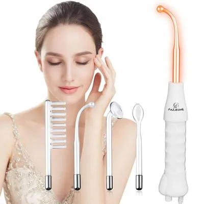 Obrázek produktu pro Derma Wand darsonval 4 elektrodové polštářky nejsilnější PROFI pro pleť, obličej