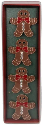Produktbild von Serviettenring Lebkuchen - Braun - 17 x 5 x 5 cm