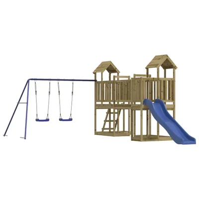 Immagine prodotto di Set da Gioco da Esterno in Legno di Pino Impregnato