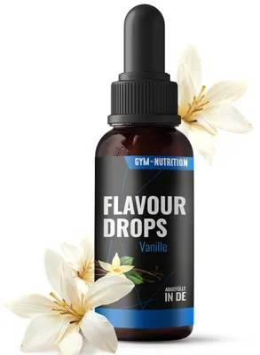 Produktbild von Gym Nutrition Flavour Drops Zuckerfrei 50ml Vanille