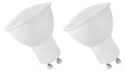 Produktbild von Spectrum GU10 LED Spot Lampe 1,5W 120lm 3000K Warmweiß 230V 2 Stück