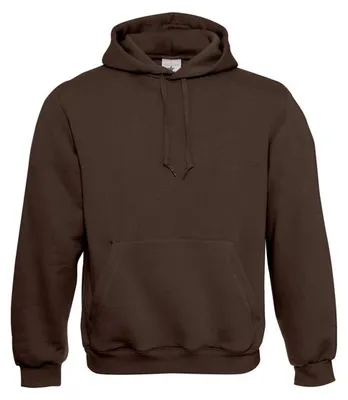 Obrázek produktu pro Pánská mikina s kapucí - B&C HOODED - brown - velikost S