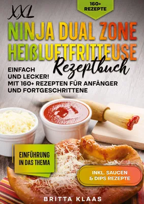 Produktbild von XXL Ninja Dual Zone Heißluftfritteuse Rezeptbuch