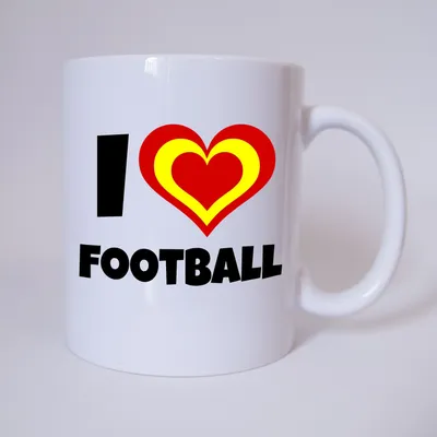 Produktbild von I Love Fussball - Spanien - Fussball - Tasse - Fan Tasse - Kaffeetasse - Tasse mit Spruch