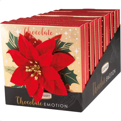 Produktbild von 10 Stück Pralinenpräsent Weihnachtsstern