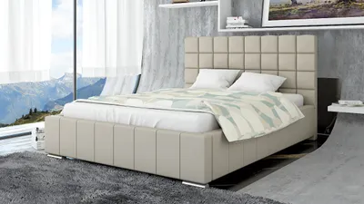 Produktbild von Polsterbett Bett Doppelbett MATTEO 140x200cm inkl.Bettkasten