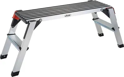 Imagen del producto de Plataforma móvil de seguridad Silecomplaza, aluminio, modelo V4638, fácil de transportar