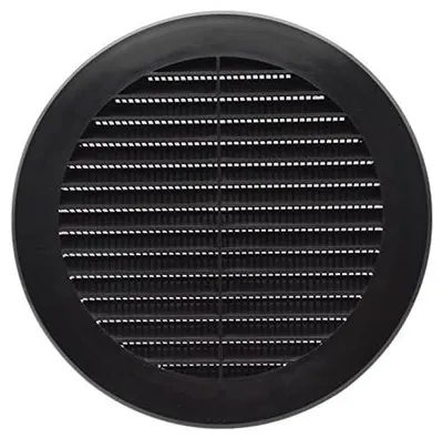 Immagine prodotto di Griglia di ventilazione in plastica - Griglia esterna con protezione anti-insetti, diametro 125 mm