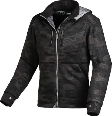 Immagine prodotto di Macna District Camo Damen Motorrad Textiljacke, schwarz/camouflage, M