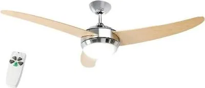 Productafbeelding van EGLO Vallonia 1, LED plafondventilator, dimbaar, RGB, wit, diameter 48 cm