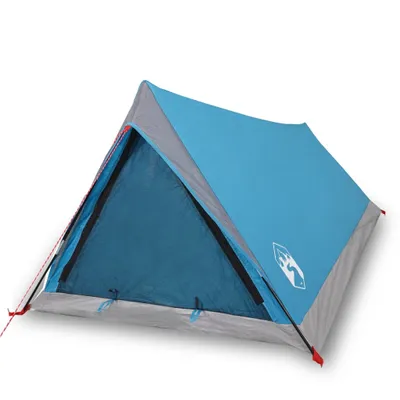 Image de Tente de camping 2 personnes bleu imperméable
