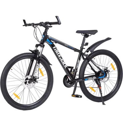 Produktbild von Mountainbike 26 Zoll Hardteil Fahhrad, für Damen und Herren, Shimano Schaltwerk 21 Gang, Kettenschaltung, MTB Shimano Tourney, Scheibenbremse