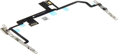 Image de Clappio, câble flexible pour le bouton d'alimentation, le volume, le flash et le microphone, pour Apple iPhone 8 Plus, couleur noire