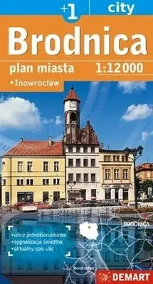Produktbild von Plan miasta - Brodnica/Inowrocław 1:12 000 DEMART - Praca zbiorowa
