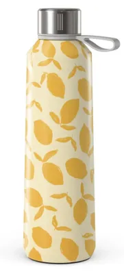 Imagen del producto de Botella de agua BURGA con sabor a limón, capacidad de 500 ml