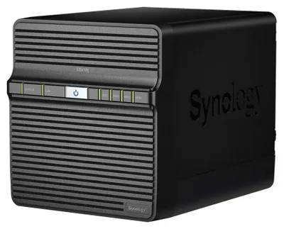 Produktbild von Synology DS418j 4 Bay Desktop-NAS-Gehäuse Diskless