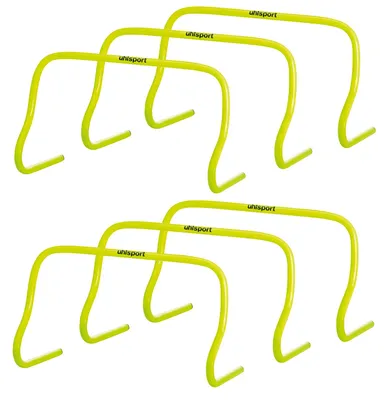 Image de Uhlsport set de haies 30 cm pack de 6 jaune