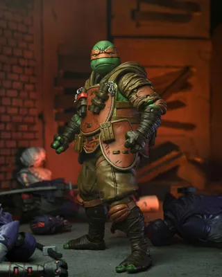 Obrázok produktu pre Teenage Mutant Ninja Turtles (The Last Ronin) Actionfigur Ultimate Flashback Michelangelo 18 cm