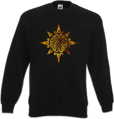 Produktbild von Urban Backwoods Aztec Power, Sweatshirt, Farbe: Schwarz, Größe: 4XL
