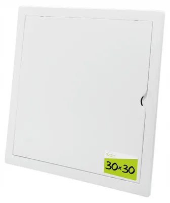 Produktbild von Revisionsklappe ABS Weiß 30x30 cm Wartungsklappe Kunststoff