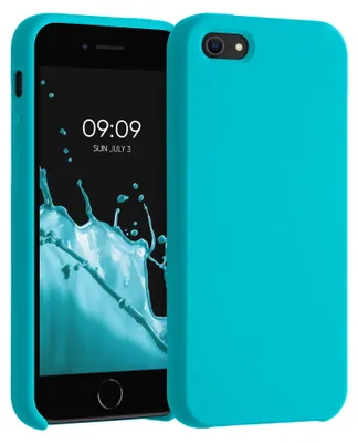 Produktbild von kwmobile Handyhülle für Apple iPhone SE (1.Gen 2016) / iPhone 5 / iPhone 5S Hülle - Case Silikon - Kabelloses Laden - Schutzhülle Cover in Cool
