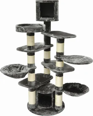 Produktbild von Kratzbaum Phoenix grau 180 x 130 x 60 cm