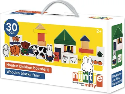 Produktbild von Miffy 33410, 2 Jahr(e), 28 Stück(e), Sperrholz