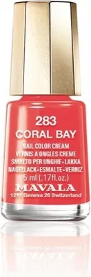 Produktbild von Mavala Colour Inspiration, 5 ml, Koralle, Coral Bay, Flasche, Pinsel, Frauen