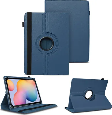 Produktbild von Tablet Hülle für Samsung Galaxy Tab A7 10.4 360° Drehbar Case Cover Stand SchutzFarben:Blau
