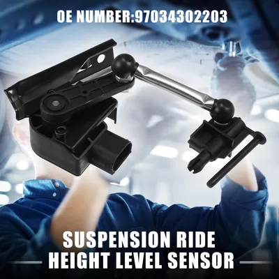 Image de Capteur De Niveau De Hauteur De Suspension Pneumatique Pour Porsche Panamera No.97034302203 | Capteur De Niveau De Hauteur Avant Droit 1 Pc