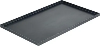 Zdjęcie produktu dla de Buyer 5362.60 proste krawędzie niebieska stal do wysokich temperatur wytrzymała tacka 60 x 40 x 2 cm