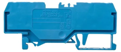 Productafbeelding van WAGO 280-834, doorgaande klem voor 4 geleiders, 2,5 mm²