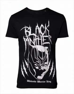 Produktbild von Black Panther - Herren T-Shirt L Schwarz