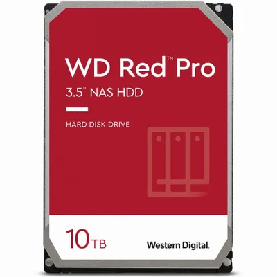 Obrázok produktu pre Western Digital Red Pro, 10 TB, 7200 ot/min, 256 MB, 3.5", Serial ATA III