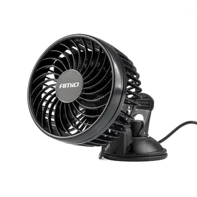 Produktbild von AMiO Tragbare Armaturenbrett-Ventilatoren 03002 Kunststoff