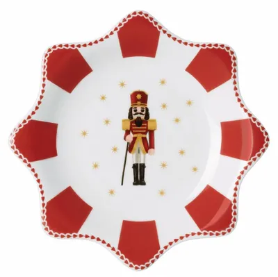 Productafbeelding van Hutschenreuther kerstcollectie, rode sterrenkom, 20 cm, artikelnummer 02488-727512-25452, EAN-code 4011699897204