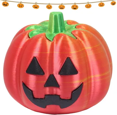 Productafbeelding van Pompoendecoratie - Pompoenman - Halloween-decoratie - Pompoen - Geest - Spiraalkegel - Herfstdecoratie voor binnen